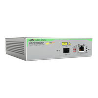 Allied Telesis AT-PC2000/SC Installation Manual