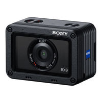 Sony Cyber-shot DSC-RX0 Help Manual
