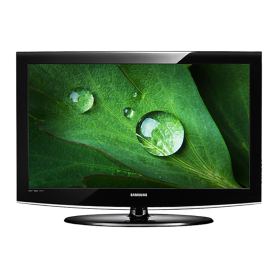 Samsung LN32A450C1 Quick Start Manual