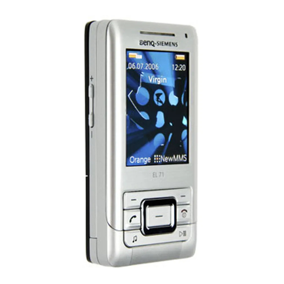 BENQ-SIEMENS EL71 Service Manual