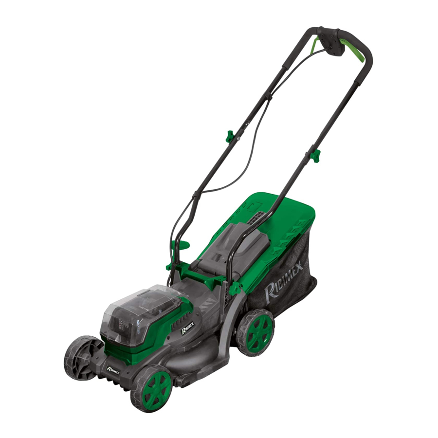 Ribimex PRBAT20/TON33 User And Maintenance Manual