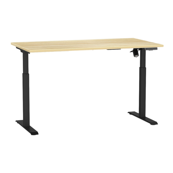 Knight Agile Boost Desk Assembly Instructions Manual