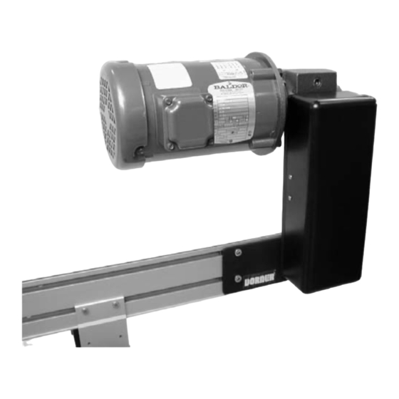 Dorner 3200 Series Installation, Maintenance & Parts Manual