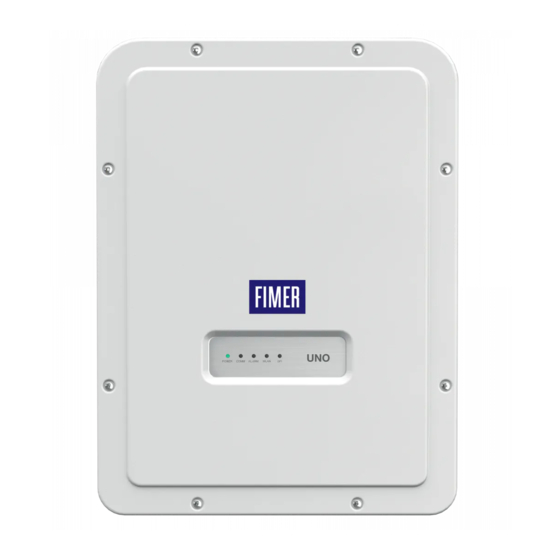 Fimer UNO-DM 3.6-TL-PLUS-Q Product Manual