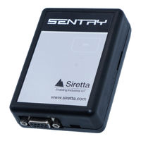SIRETTA SENTRY-G-LTE4 Quick Start Manual