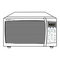 Microwave Oven Sharp R-415EW Service Manual