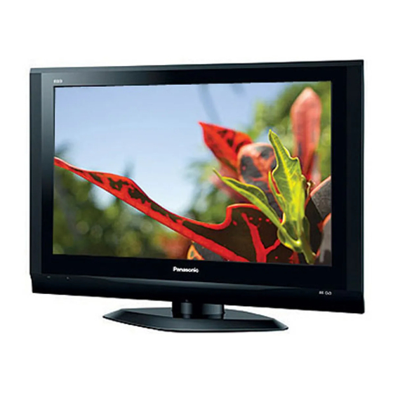 Panasonic TX-32LXD700 Service Manual
