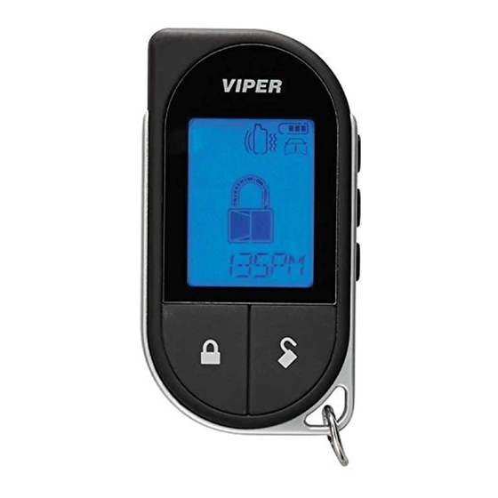Viper 5704 Responder LC3 Quick Reference Install Manual