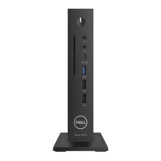 Dell Wyse 5070 Accessories Setup Manual