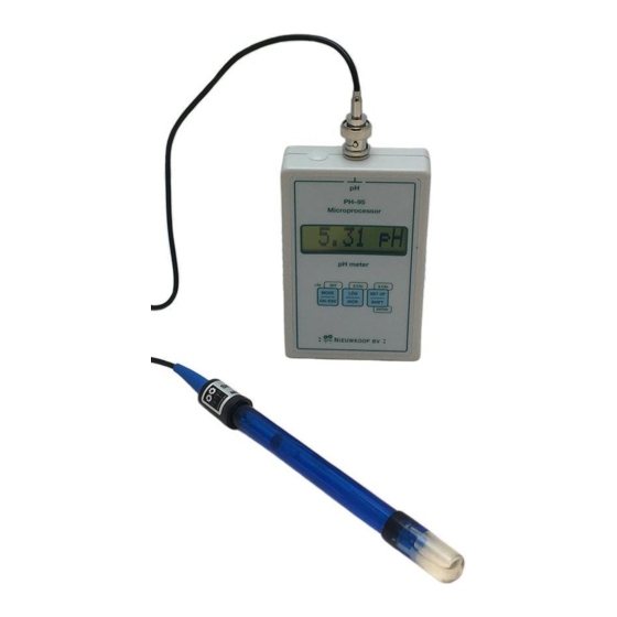 NIEUWKOOP PH-95 Quick Manual