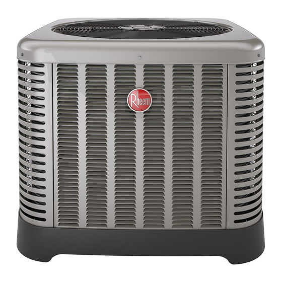 Rheem RA1736AJ2CB Installation Instructions Manual