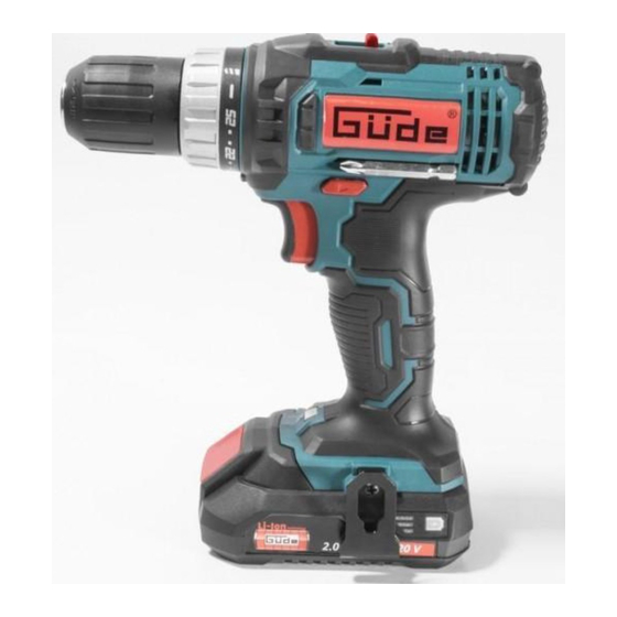GÜDE BS 20-201-24 K Translation Of The Original Instructions