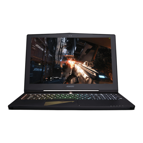 Gigabyte AORUS X5 v8 Gaming Laptop Manuals