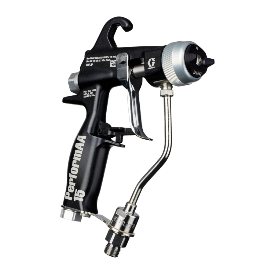 Graco PerformAA 15 Spray Gun Manuals
