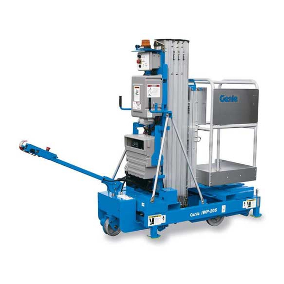 Terex Genie IWP Super Series Operator's Manual