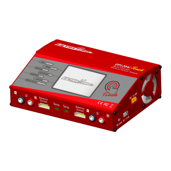 Ultra Power Touch UP120AC Instruction Manual
