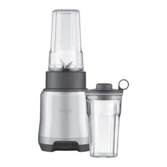User Manuals: Sage the Boss To Go SPB550 Blender