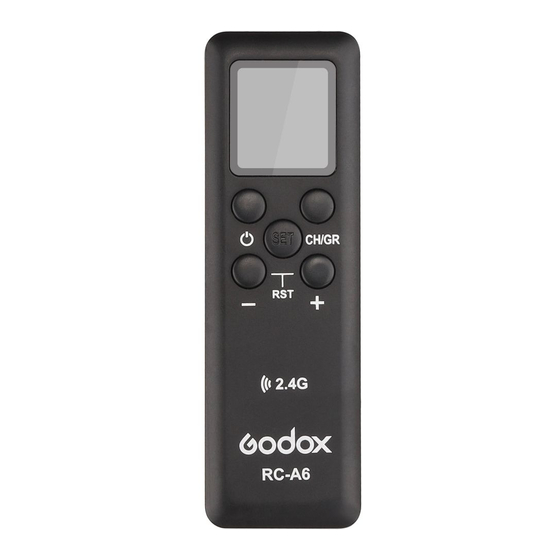 Godox RC-A6 User Manual