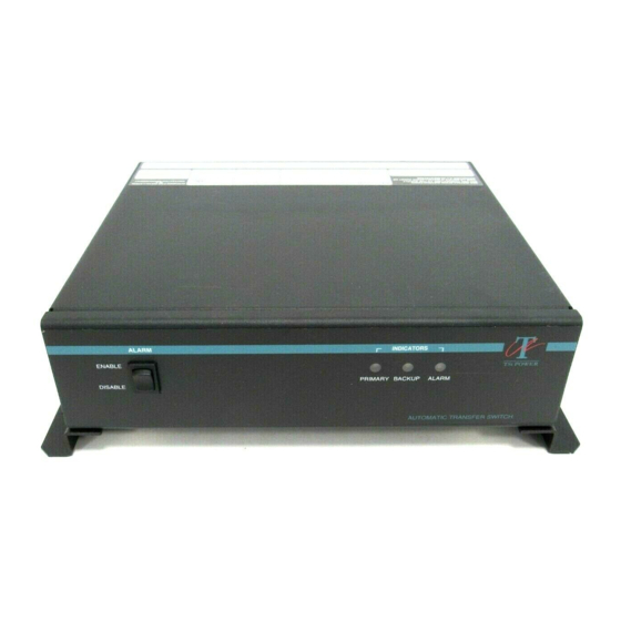 TSi Power ATS-500 Series Startup Manual