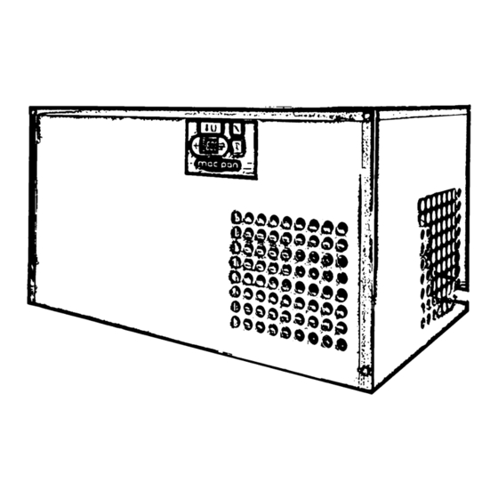 mac.pan CWC 100 User And Maintenance Manual