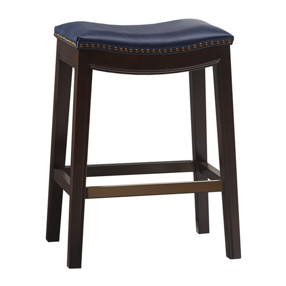 Madison Park BELFAST STOOL Assembly Instructions