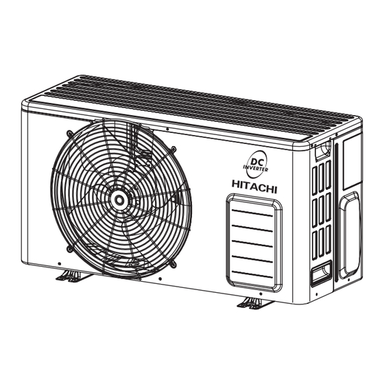 Hitachi RAK-DJ10HBK Instruction Manual