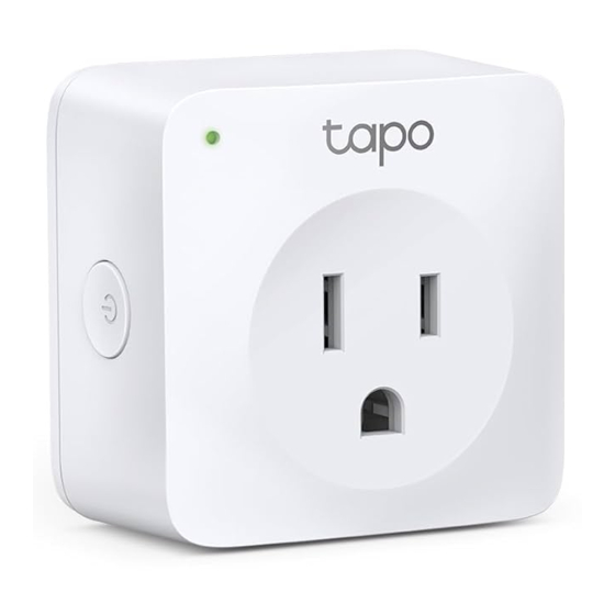 TP-Link tapo Mini Smart Wi-Fi Plug Quick Start Manual