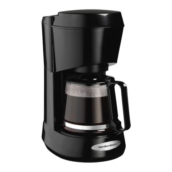 Hamilton Beach Coffee Maker Manuals