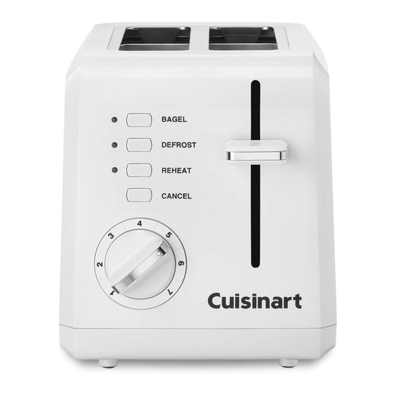 Cuisinart CPT-122 Series Instruction Booklet