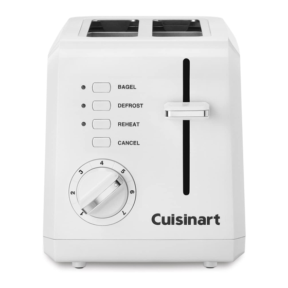 Cuisinart CPT-122 Series Manuals