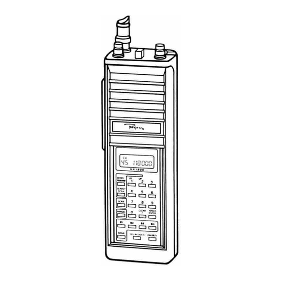 Regency HX1500 Owner's Manual