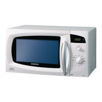 Samsung CE282DNT Owner's Instructions & Cooking Manual