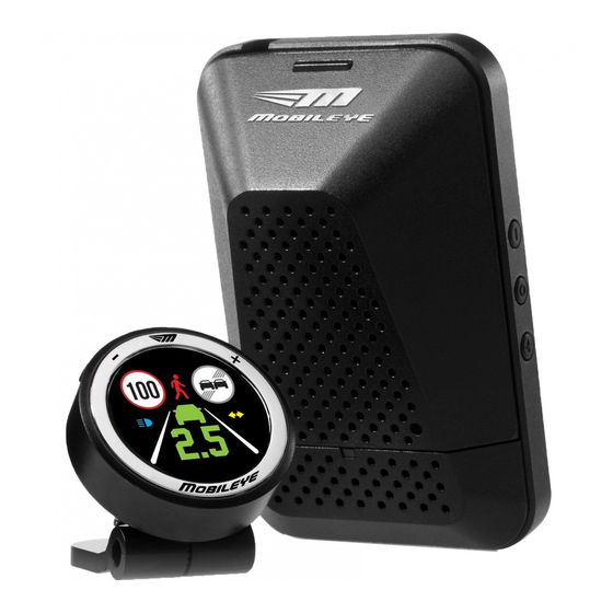 Mobileye 530 User Manual