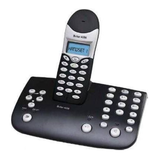 Topcom BUTLER 4056 User Manual