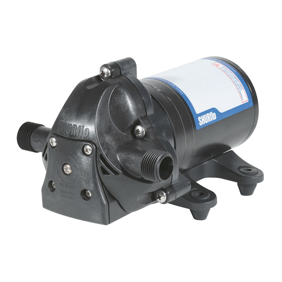 Pentair SHURFLO AQUA KING Installation & Operation Manual