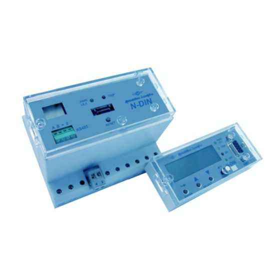 MICROENER N-DIN-MSG Operation Manual