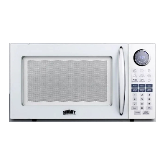 Summit Professional SM1102WH User Manual