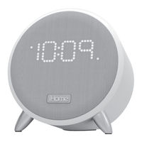 iHome POWERCLOCK IBT235W Instructions Manual
