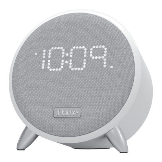 iHome POWERCLOCK IBT235W Instructions Manual