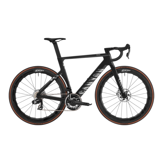 Canyon Aeroad CF SLX Quick Start Manual