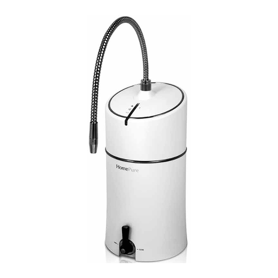 HOMEPURE Water Filter User Manual