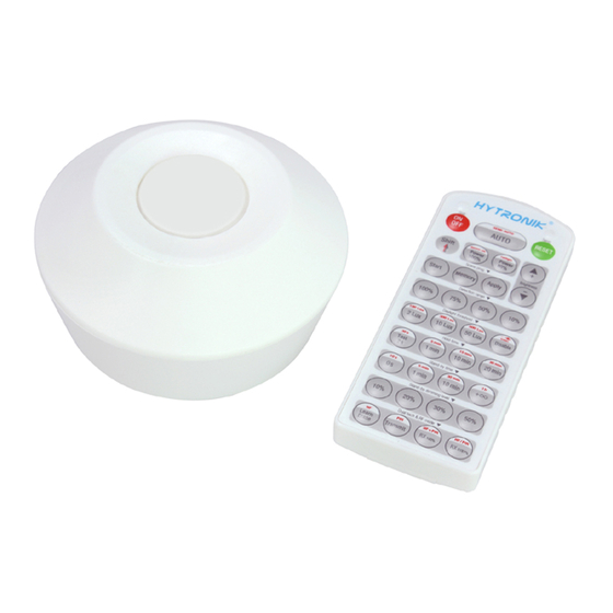 Hytronik HMW12 Installation And Instruction Manual