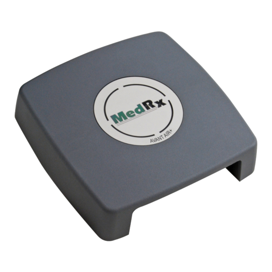 MedRx AVANT AIR PLUS Installation Manual