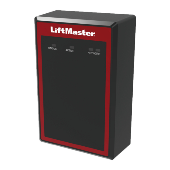 Chamberlain CAP2D Quick Start Manual