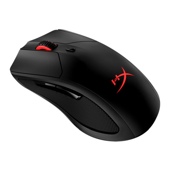 HyperX Pulsefire Dart HX-MC006B User Manual
