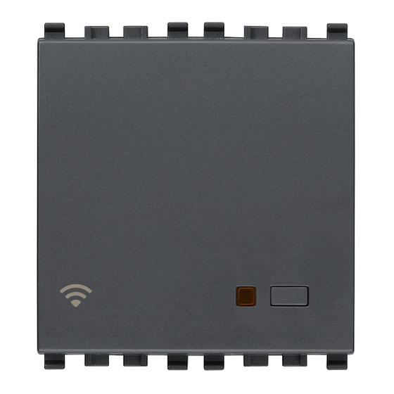 Vimar 20195 Series Installer's Manual