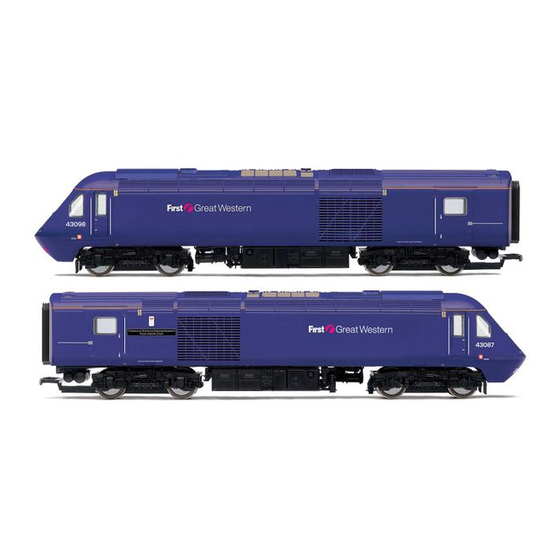 Hornby CLASS 43 HST Operating And Maintenance Instructions