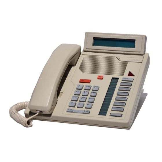 Nortel M5208 Manual