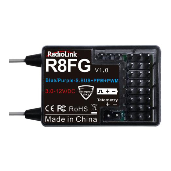 RadioLink R8FG Manuals