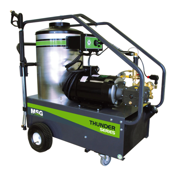 MSG TH3040 Operator's Manual And Part's Manual